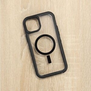 IPHONE CASE | Clear Black MagSafe-Compatible Phone Case
